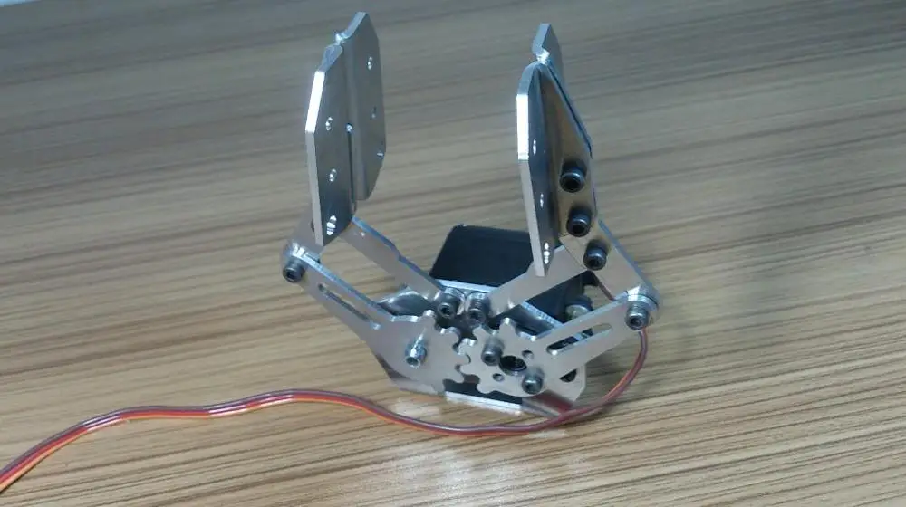 Metal Robot Claw Manipulator Gripper Mechanical Arm Clamp with 180 Degree Servos for Arduino DIY Project STEM Toy Parts | Игрушки и