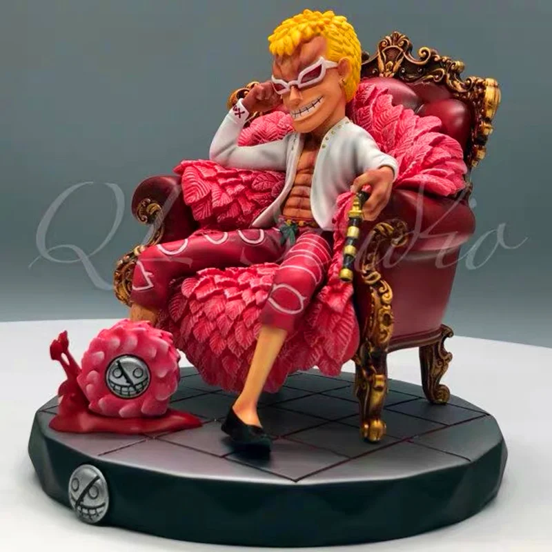 ONE PIECE Donquixote Doflamingo Statue JOKER Bust Seven Warlords Of The Sea GK ResinAction Figure Collectible Model Toy BOX H2 | Игрушки и