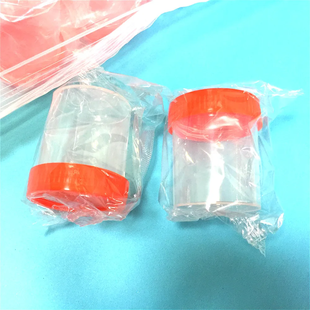 Пластиковый контейнер для мочи 100 мл/120 мл пластиковые флаконы винтовая крышка