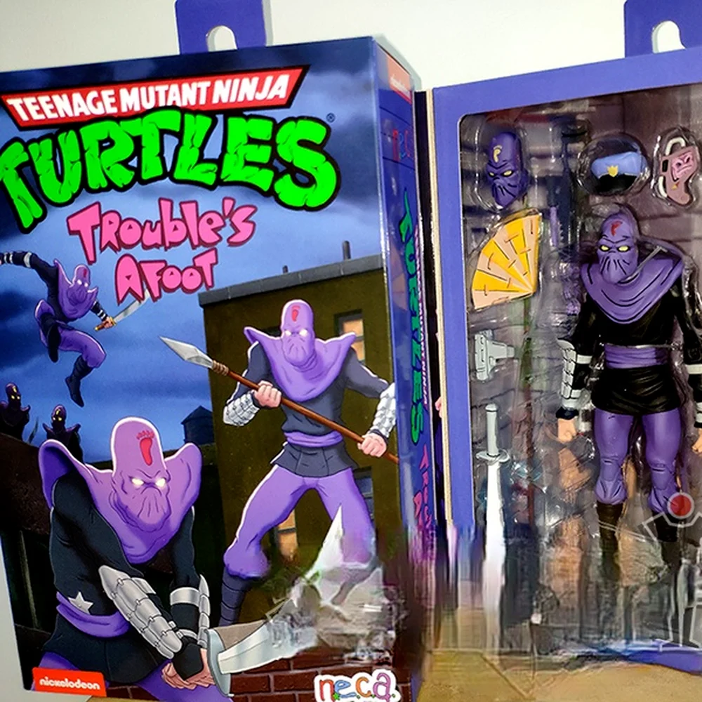 

NECA 54155 Turtles cartoon version of Bigfoot soldiers deluxe edition can move doll available