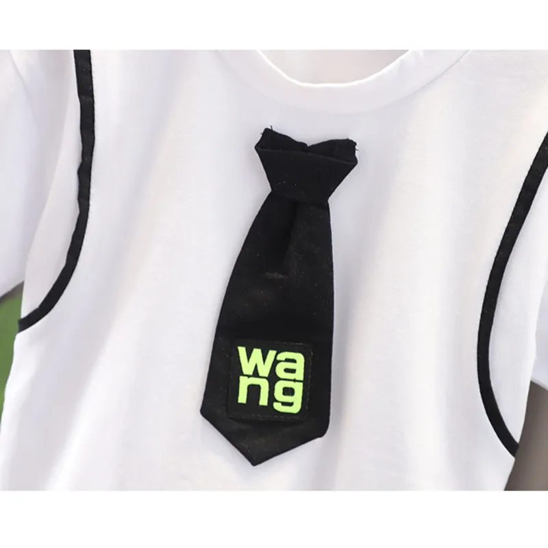 

New Summer Baby Boys Clothes Suit Children Girls Cotton T-Shirt Shorts 2Pcs/Sets Toddler Casual Costume Outfits Kids Tracksuits