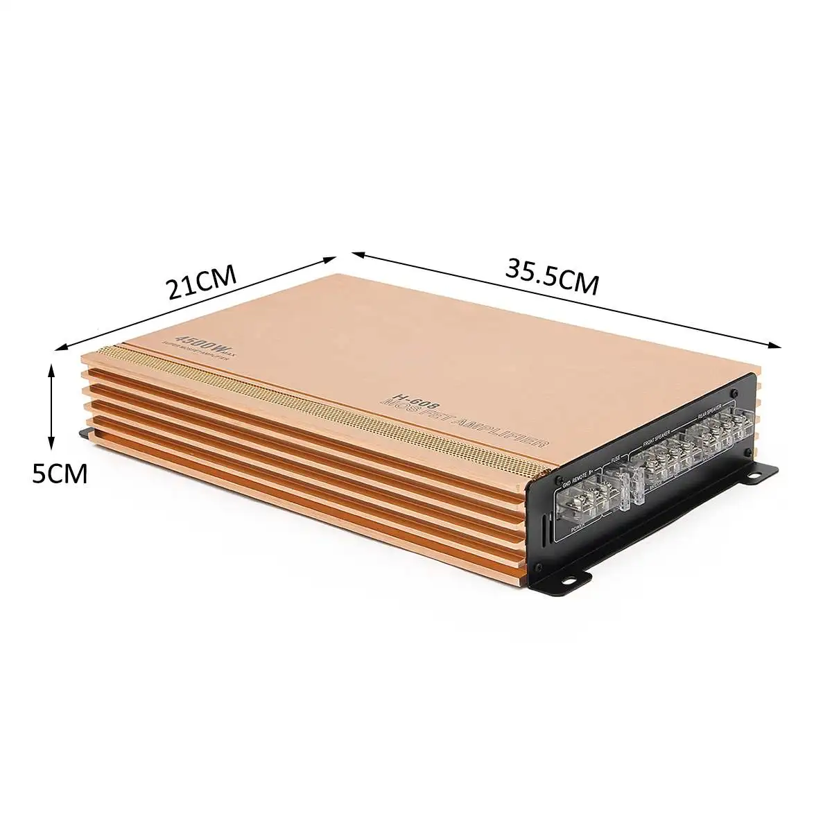 12V 4500W 4-канальный автомобильный усилитель звука для автомобиля аудио силы 360 стереофоническим стерео усилитель Автомобиль Грузовик Мотоцикл