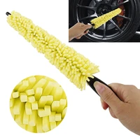car wheel hub cleaner brush microfiber tire rim cleaning tool auto scrub brush washing vehicle washer cleaner sponge car celaner