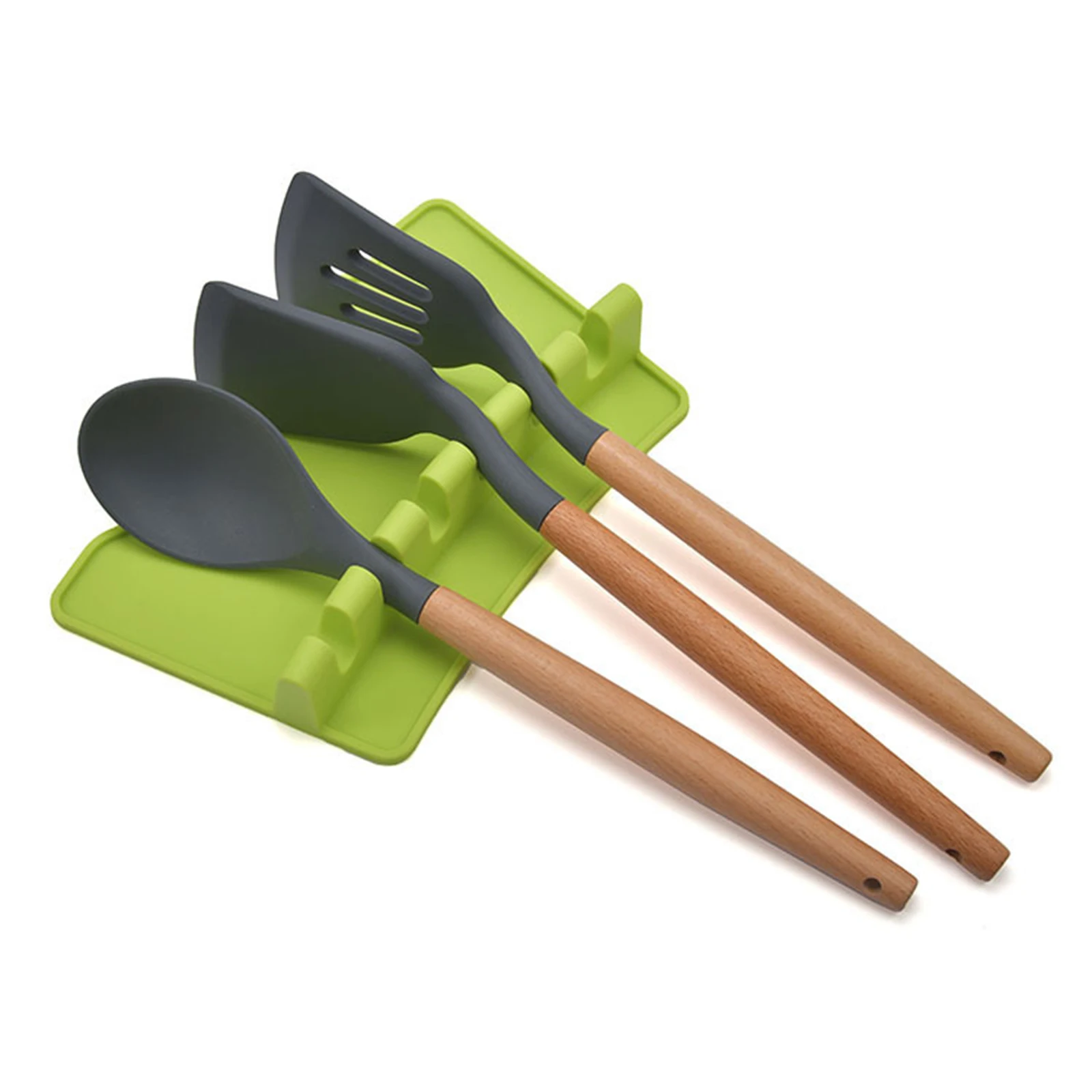 Силиконовый держатель с 6 слотами расширенный нескользящий термостойкий