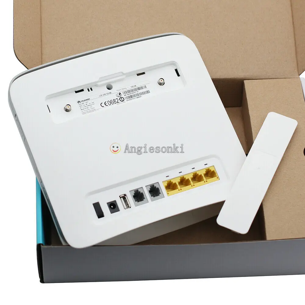 UNLOCKED HUA.WEI E5186s-22a 300Mbps Dual-Band 4G LTE CPE Wireless Router USB RJ11 images - 6