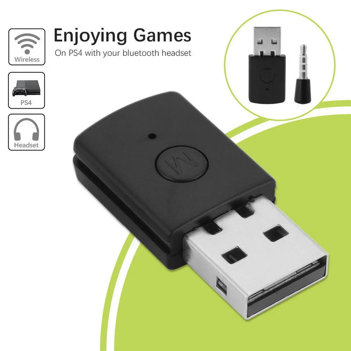 Bluetooth приемник 4 0 USB адаптер 3 5 мм EDR для стабильной производительности гарнитуры