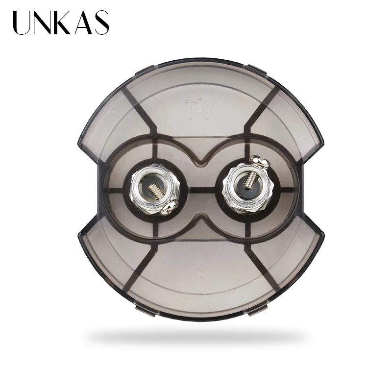 UNKAS A8 DIY модули двойной спутниковый кабель разъем для телевизора настенной