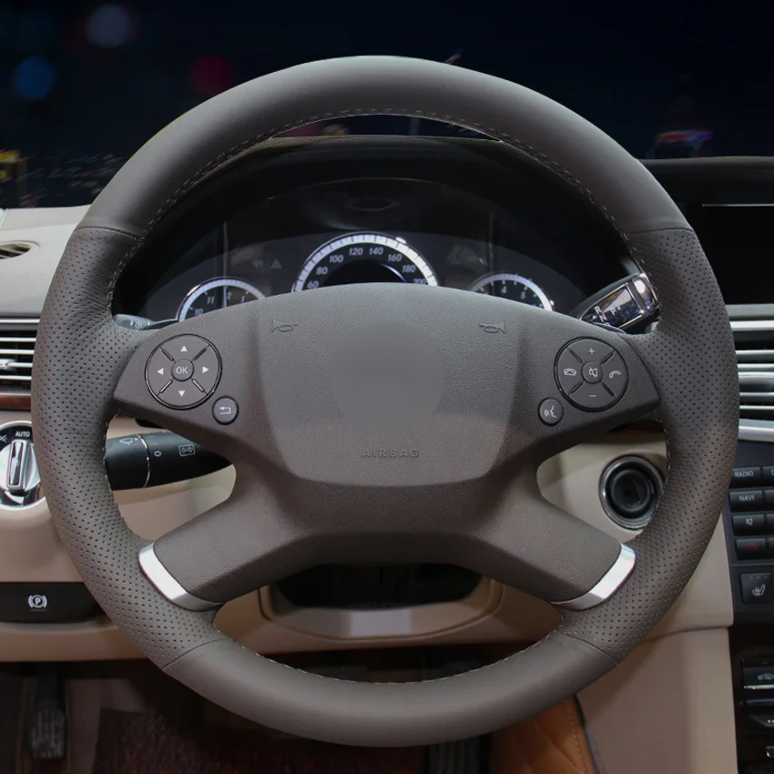 Чехлы рулевого колеса из искусственной кожи для Mercedes Benz E-Class W212 E 200 260 300 2009-2013 |