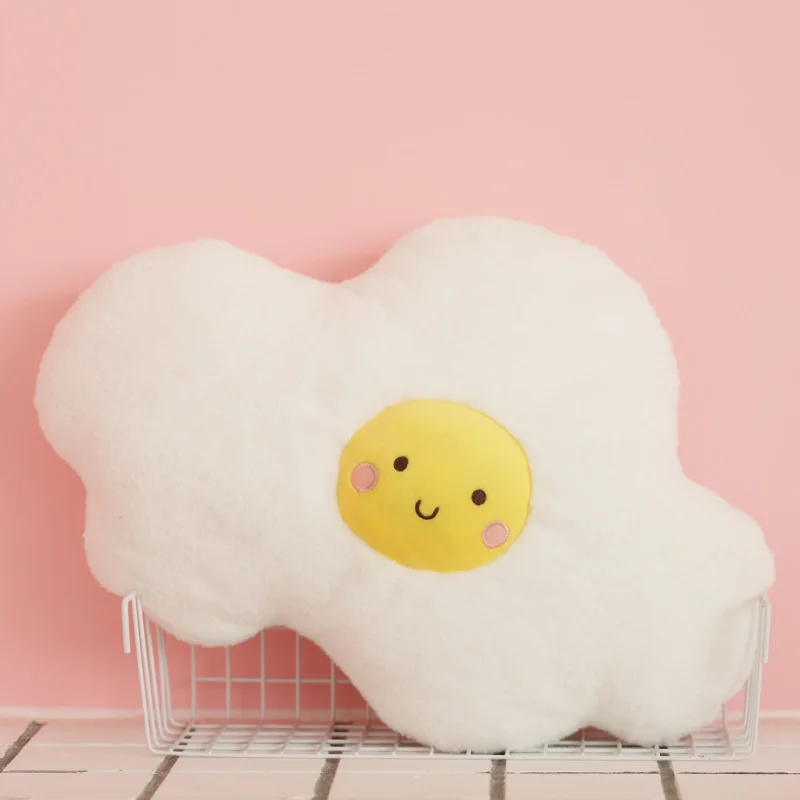 

Cute Cloud Shaped Plush Pillow Stuffed Rainbow Lightning Cloud Soft Toys Girl Boy Birthday Gift Bedroom Decor
