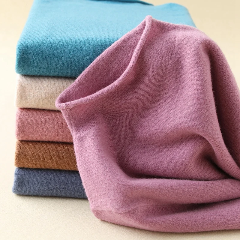 

NEWSuper Warm 100% Cashmere Sweaters and Pullovers Women Autumn Winter Soft Sweater Turtleneck Female Basic Pullovers