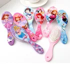 Детские массажные щетки для волос Disney, Микки, Холодное сердце, Эльза, Анна, принцесса, мультяшный рисунок, симпатичная воздушная расческа для маленьких девочек, игрушки в подарок