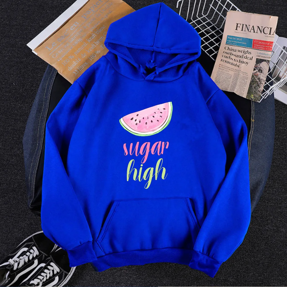 

Watermelon Sugar Sweatshirt 2021 Bohemian Womens Clothing Vintage Styles Women Oversized Hoodie Harajuku Goth Clothes