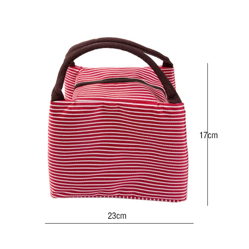 

Lazer Feminino De Listra Comida Piquenique Sacos Lunch Food Personalized Thermos Thermal Portable Picnic Bag Almuerzo Storage