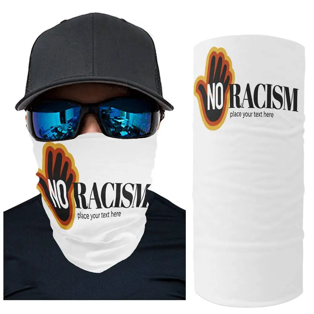 

Mask For Face Balaclava I CAN'T BREATHE Face Mask Protective Breathable Anti-racial Discrimination Quick-drying Face Scarf Towel