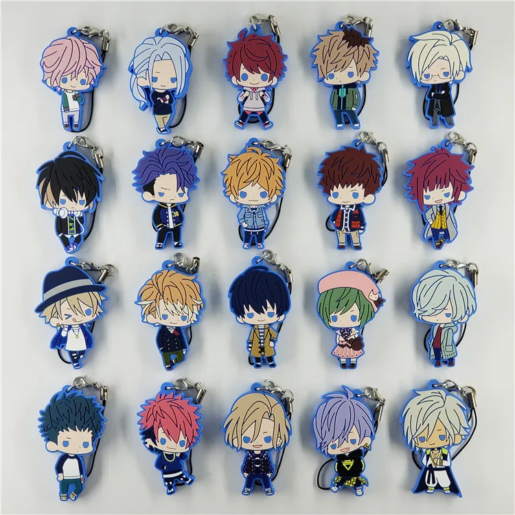 Резиновый брелок для ключей А3 ACT игр Увлеченные актеры на весну лето осень зиму |