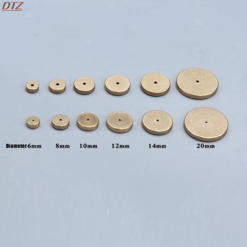 

Brand New 6X Leather Brass Space Set DIY Round Line Marking Hand Leather Craft Tool Hole