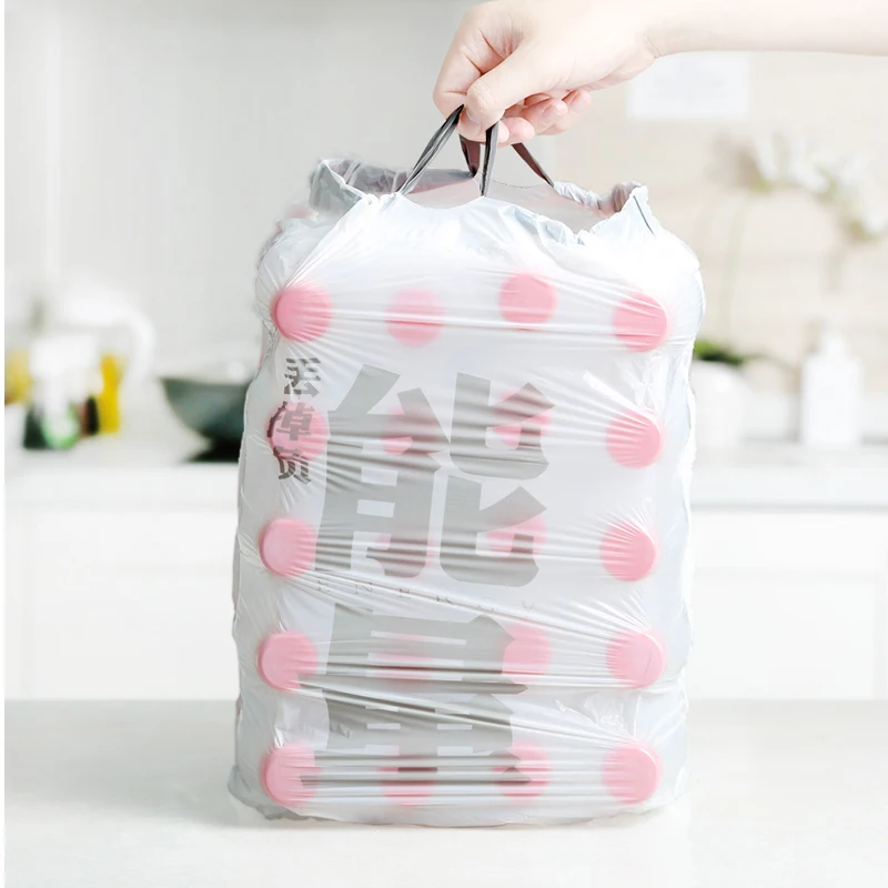 30 шт./рулон пластиковые пакеты для мусора|Смарт-гаджеты| |