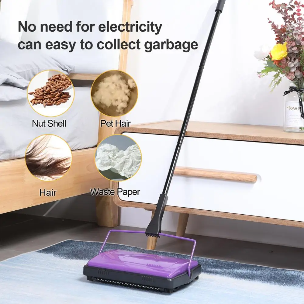 Cleanhome ковер этаж Sweeper Очиститель для Офис ковры подшерсток пыли записки Бумага