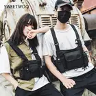 Тактическая Сумка для мужчин и женщин, стильная спортивная сумка для инструментов, маленькая модная городская прогулочная сумочка в стиле хип-хоп