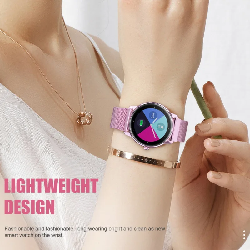 

NIYOQUE Fashion Women Smart Watch Heart Rate Monitor Sport Fitness Tracker Bracelet Women Lady Wrist Smartwatch Beauty Gift