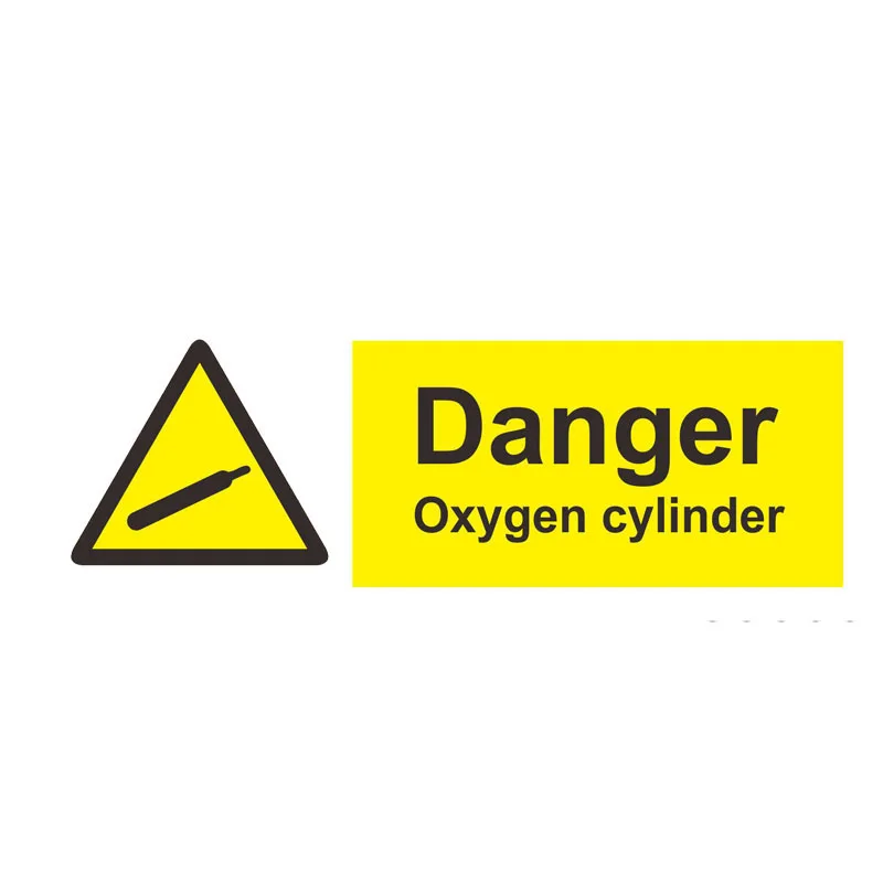 Aliauto Warning Car Sticker Funny Danger Oxygen Cylinder Decal Accessories PVC for Lexus Suzuki Grand Vitara VW Jaguar 17cm*5cm |