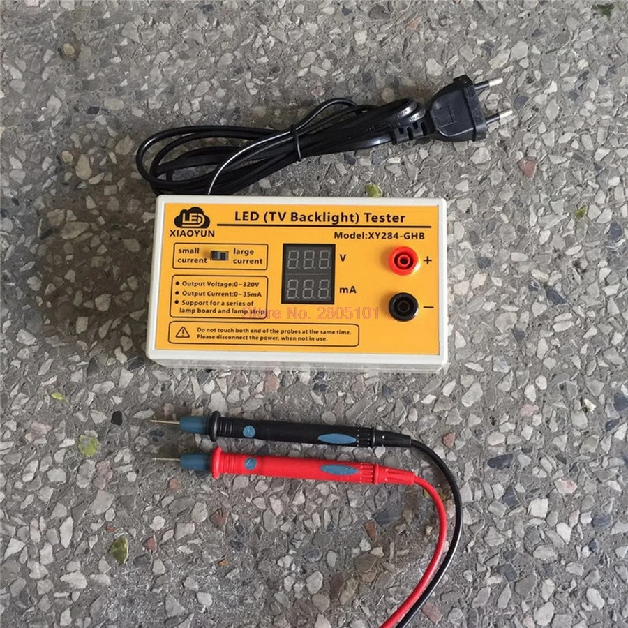 

5pcs 0-320V Output LED TV Backlight Tester LED Strips Test Tool with Current Voltage Display for All LED Application US/EU Plug