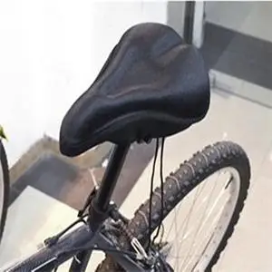 

Practical Brief Comfortable Non-slip Cycling Bicycle Silicone Saddle Seat Cover Cushion Soft Pad