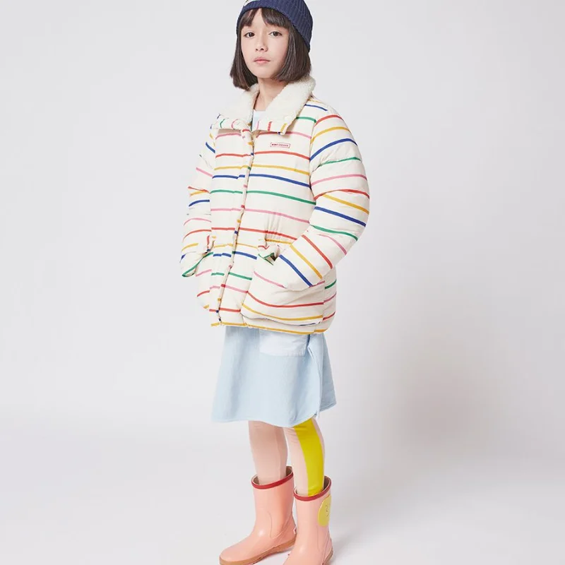 Bobo-Chaqueta de plum&oacute;n para ni&ntilde;o y ni&ntilde;a, ropa de invierno, 2021-4