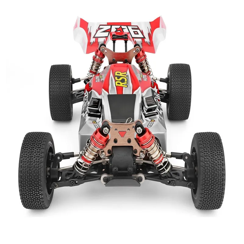 Wltoys 144001 1/14 4WD сплав 60 км/ч высокоскоростное радиоуправляемое Багги электрическая машинка игрушки 100 м Дистанционное управление автомобиль дизайн Дрифт автомобиль