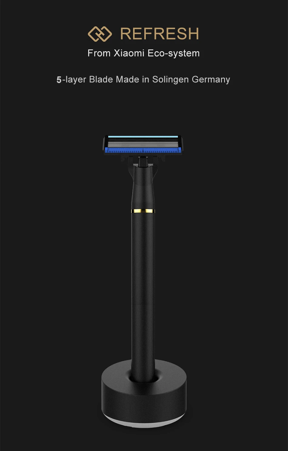 Бритва Xiaomi H600 3 в 1 набор для бритья бороды магнитная бритва сменная