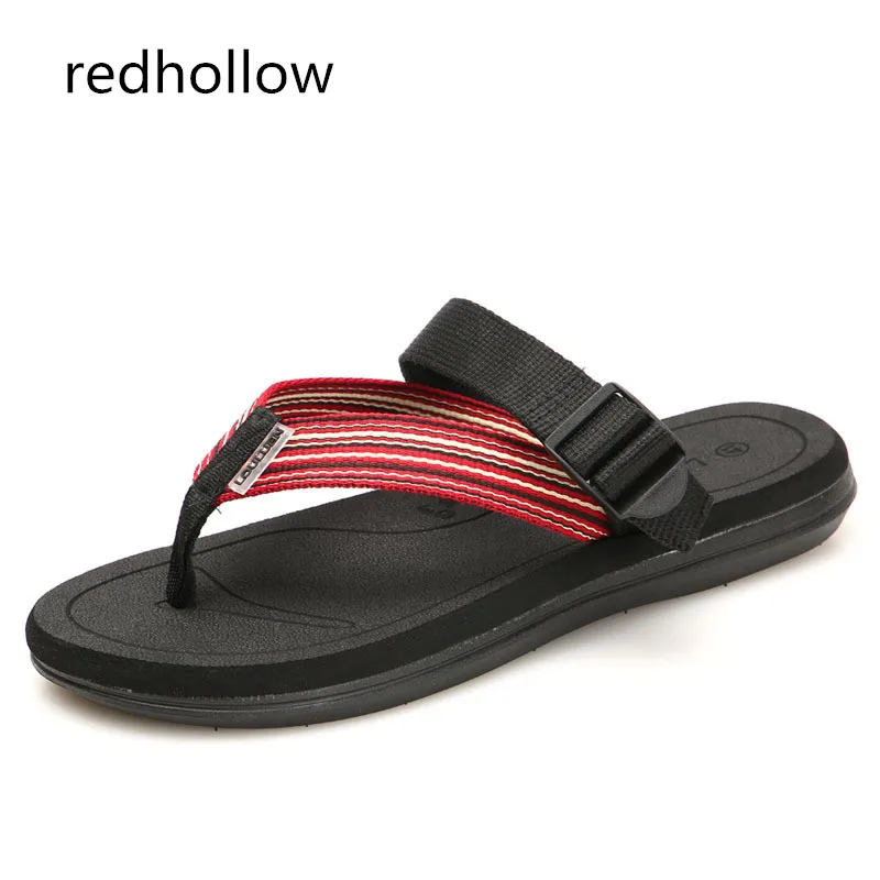 

Fashion Big Size 36-45 Men's Summer Shoes Men Slippers Slip On Beach Flip Flops Couple Footwear Soft Man Sandals