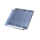 1 шт. 7075 алюминиевый лист авиационный T6 Супер Жесткий DIY аппаратная плата CNC панель для 3D-принтера с мембраной
