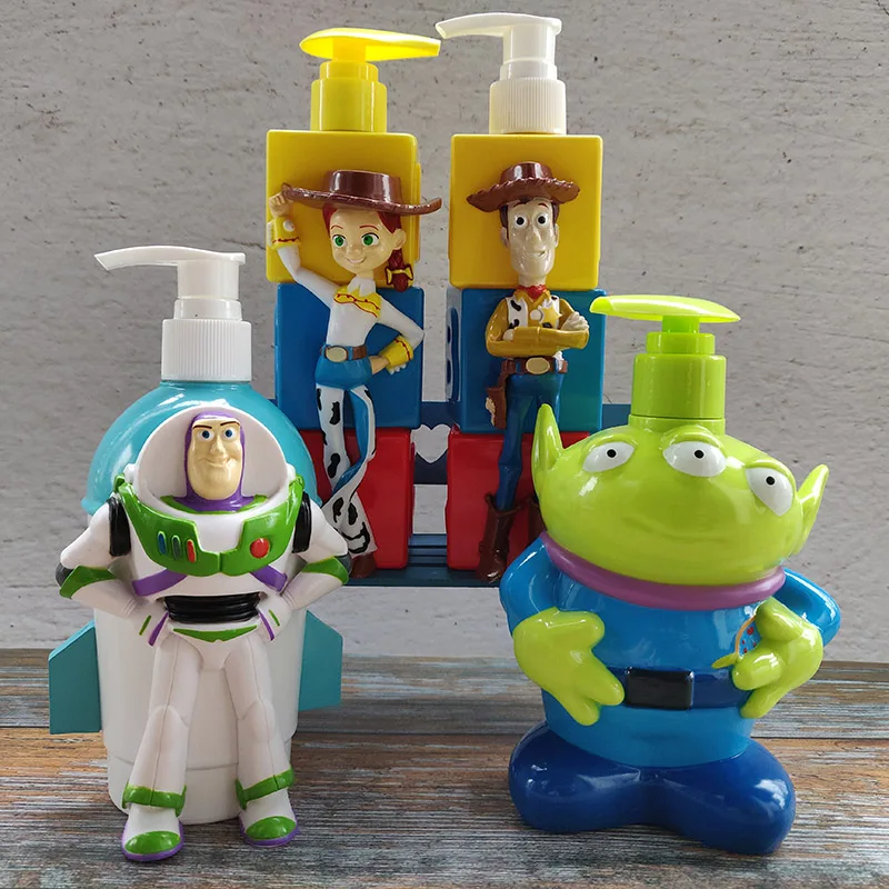 Disney Toy Story бутылка для шампуня Человек-паук 320 мл модель игрушечного лосьона мыла