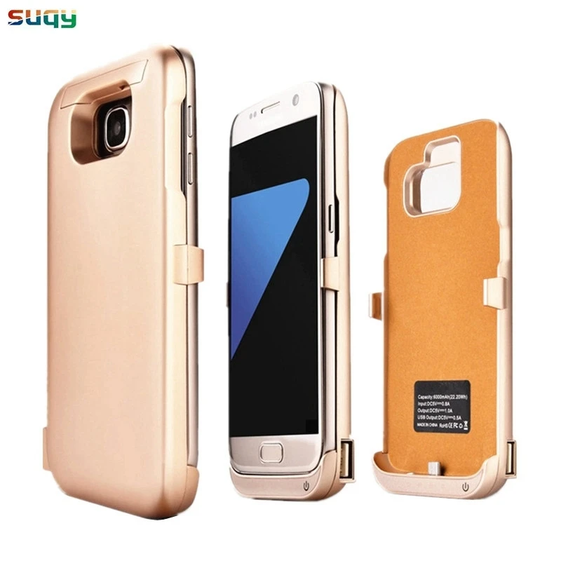 6500 мАч чехол для samsung Galaxy S7 edge G9350 чехол Зарядное устройство для samsung Galaxy s7 G9300 G9308 внешний аккумулятор