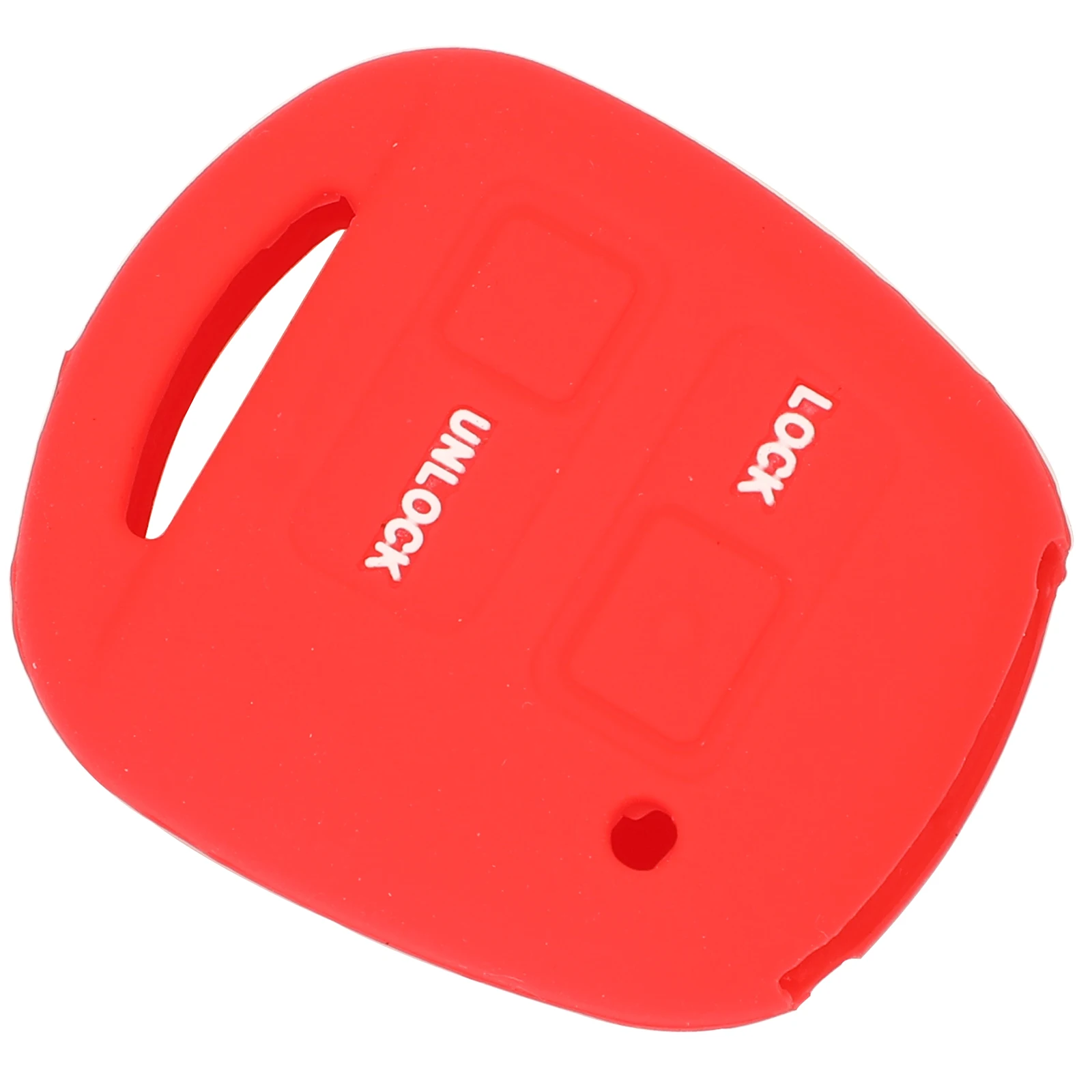 2 кнопки силиконовый Автомобильный Брелок дистанционного управления с ключом