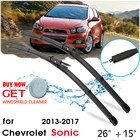 Автомобильные стеклоочистители лобовое стекло стеклоочистители автомобильные аксессуары для Chevrolet Sonic 26 