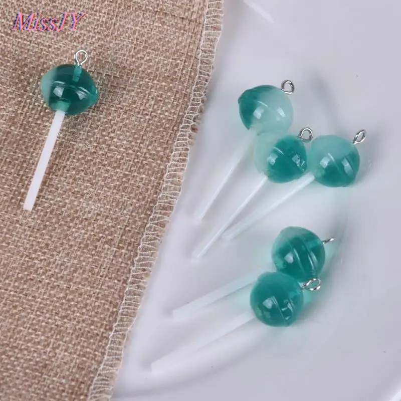 6 видов стилей мини-пончик морковь леденец подвески для DIY украшения Браслеты