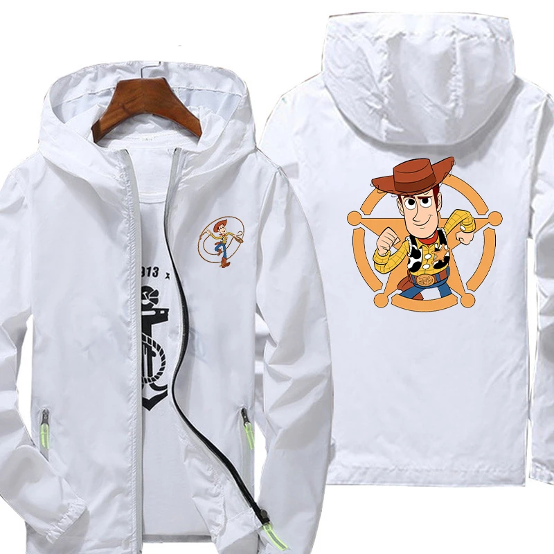 

Куртка с капюшоном и принтом «игрушки», 6XL7XL