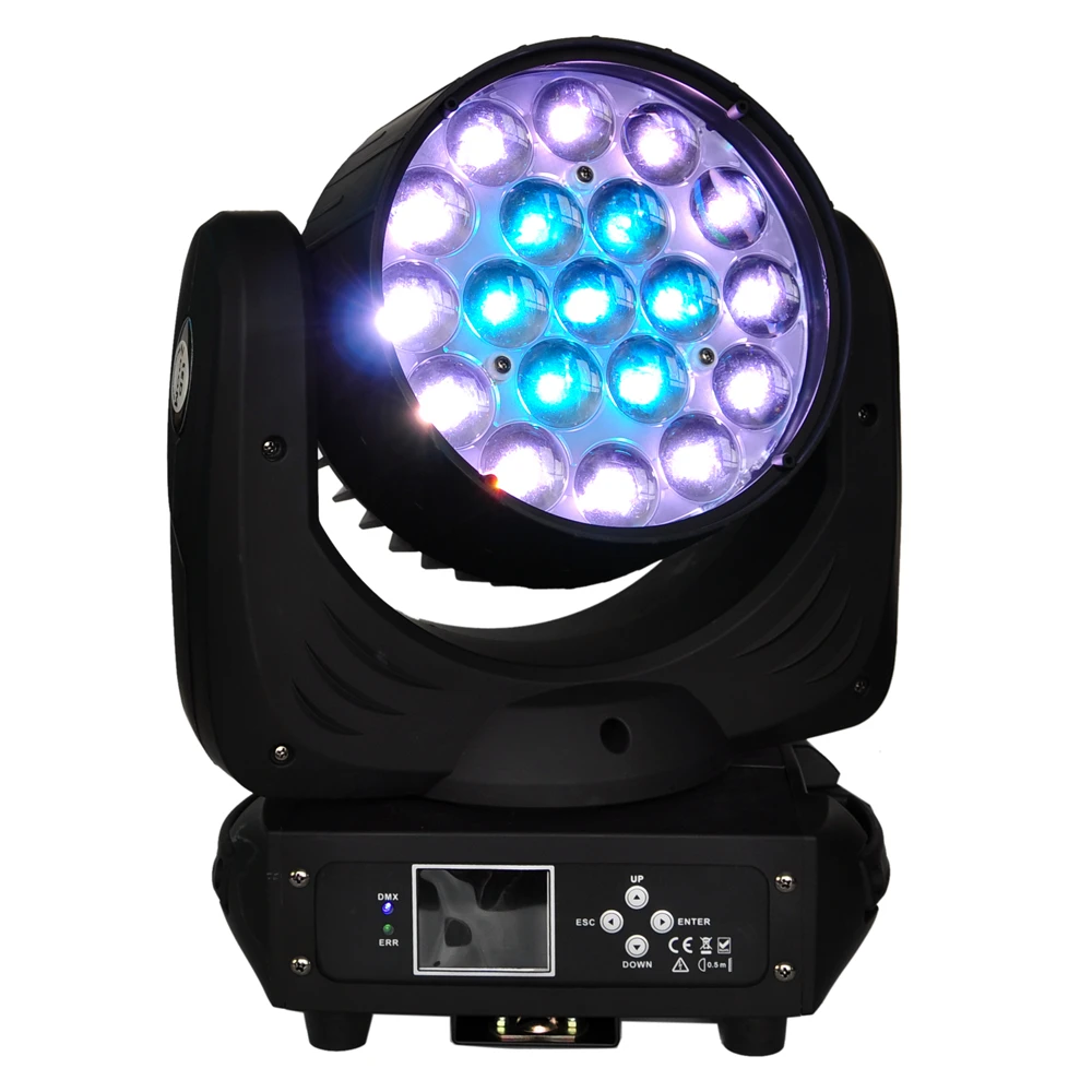 Фото Gigertop 2xlot 19x15w RGBW 4in1 Мини светодиодный сценический светильник с движущейся Gigertop 2xlot 19x15w RGBW 4in1 Мини светодиодный сценический светильник с движущейся
