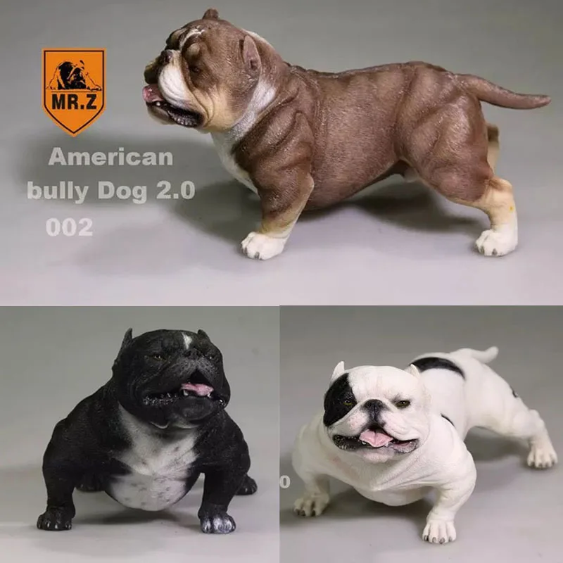 1/6 Scale Mr.Z Resin PVC USA American Bully Dog Model Toy 14.5CM Action Figure Toys Accessories Ornaments Souvenir | Игрушки и хобби