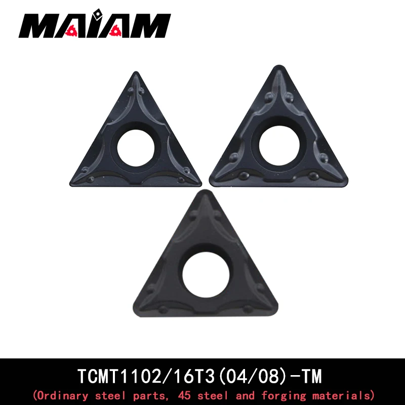TCMT треугольная вставка TCMT1102 TCMT110204 TCMT110208 TCMT16T3 TCMT16T304 TCMT16T308 TM вставить карбидный