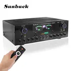 Усилитель мощности аудио SUNBUCK 3000 Вт, bluetooth, 7 каналов, 110 В, 220 В, AV-усилитель, динамик с дистанционным управлением, поддержка FM, USB, SD-карт