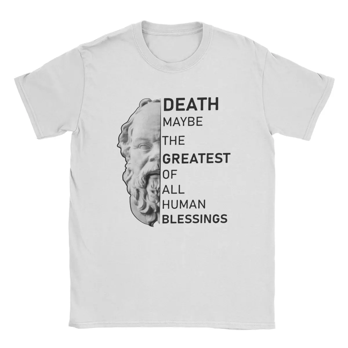 

Футболка мужская из 100% хлопка с надписью Socrates