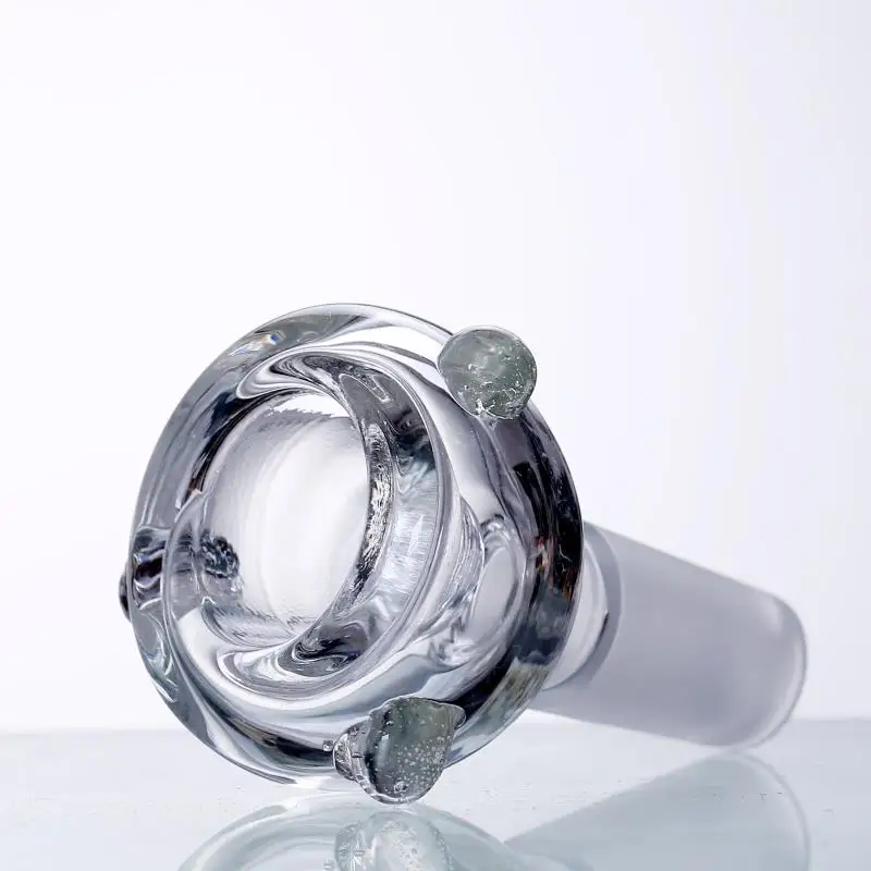 

Glass Hookah Shisha Smoking products Detachable 8" Glow in the Dark Scary Skeleton Glass Vase for Home Decor Customizable