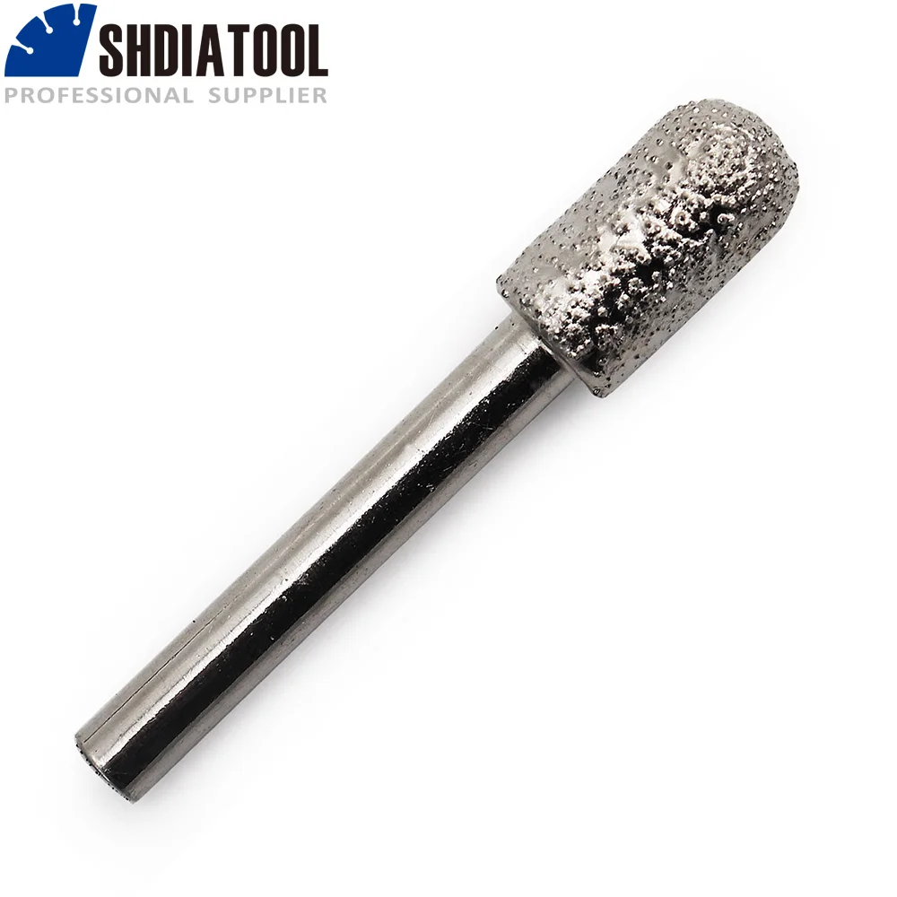 Diatool 20 шт./компл. #80 diamond спаяны заусенцы для камня бетона Керамика цилиндр с
