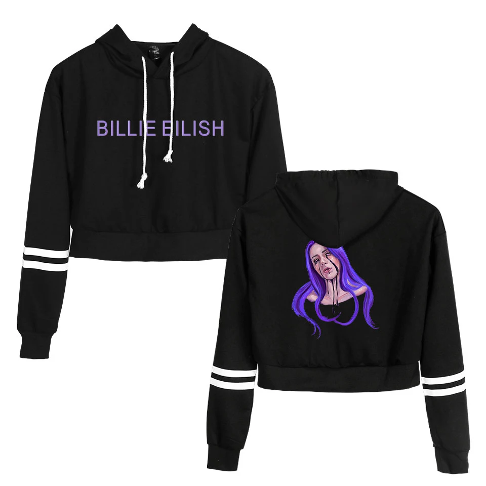 Новое поступление, толстовки с капюшоном Billie Eilish для женщин, пикантные весенне-осенние хлопковые уличные толстовки Harajuku Billie Eilish для девочек