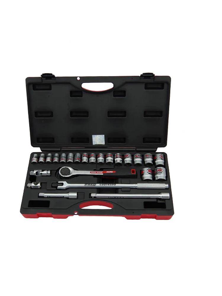 Тайвань manufucture 24 шт. 1/2 ratchet ключи, дюймовый стандарт набор автоинструментов ремонтный набор инструментов для задней поверхности розетки 10-32 мм инструменты Комбинации