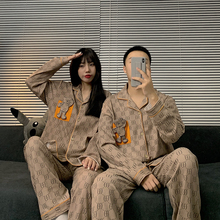 Pijamas Conjunto de pijamas de algodón para hombre y mujer...