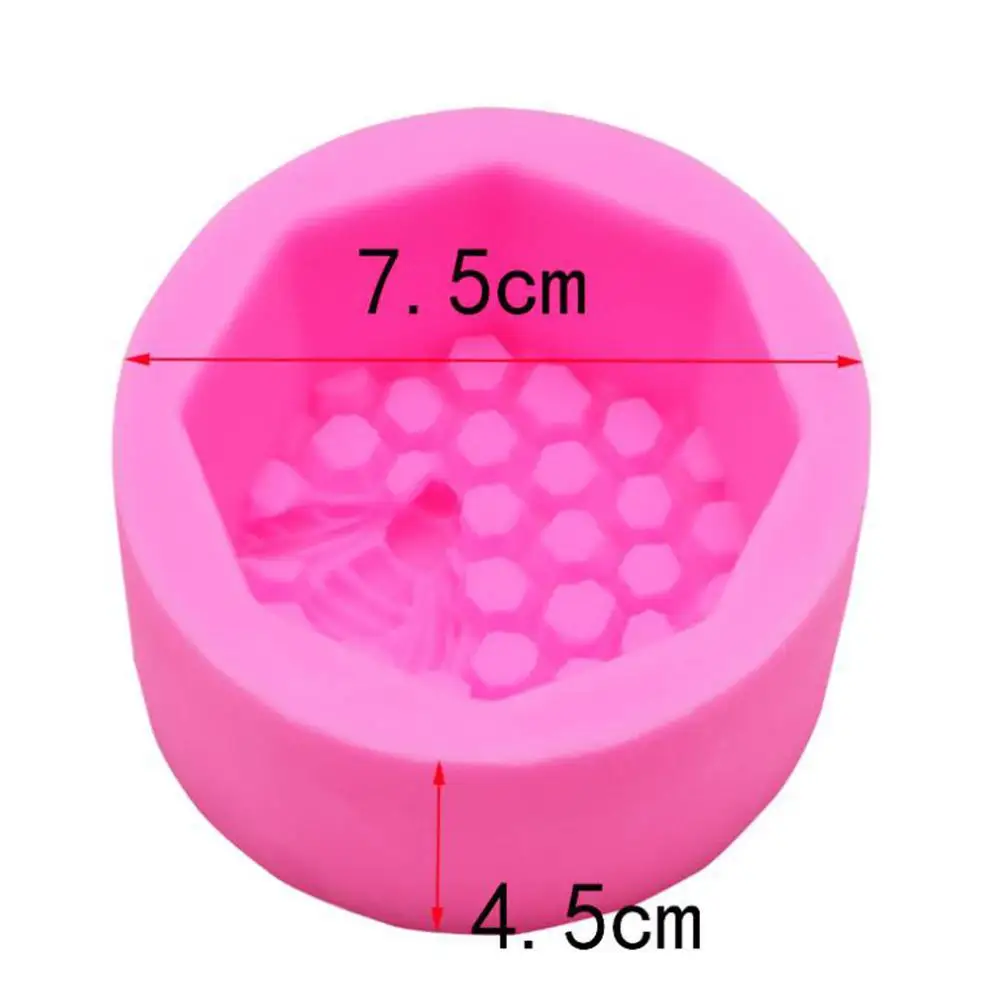 Силиконовая форма для выпечки пчела соты помадка торт фотоформа | Дом и сад