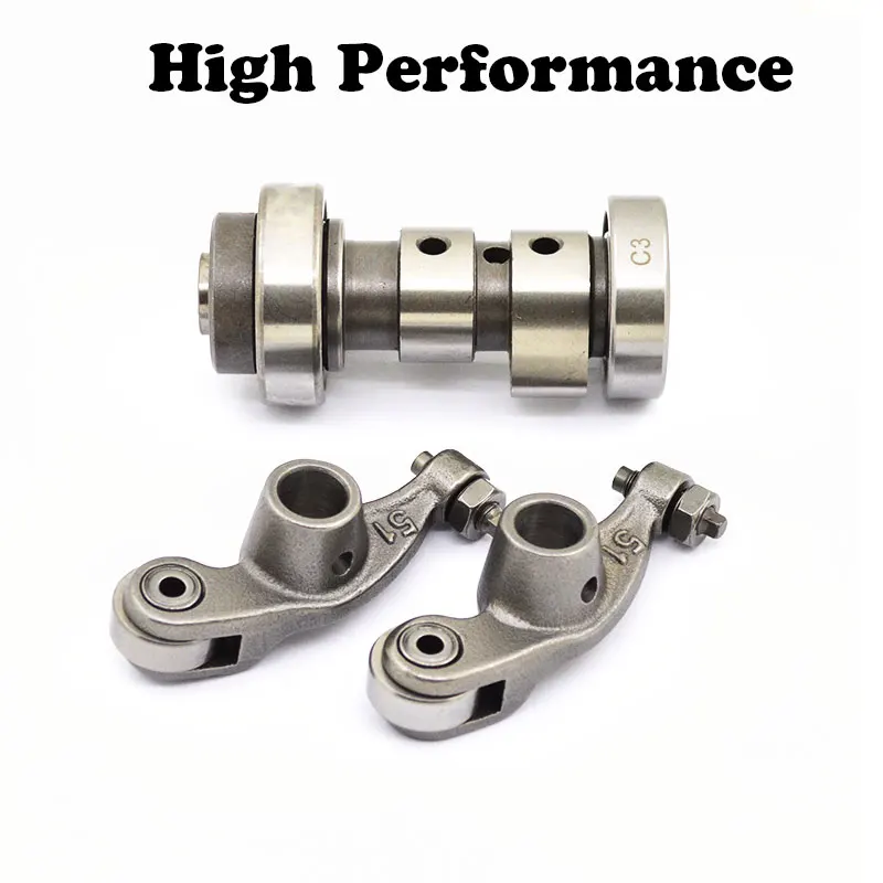 

High Performance Motorcycle Racing Camshaft Cam Shaft Silent Rocker Arm Assy For YAMAHA YBR125 YB125Z XTZ125 Upgrade Power